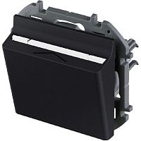 Выключатель карточный без рамки Legrand Inspiria 1-кл. антрацит картинка